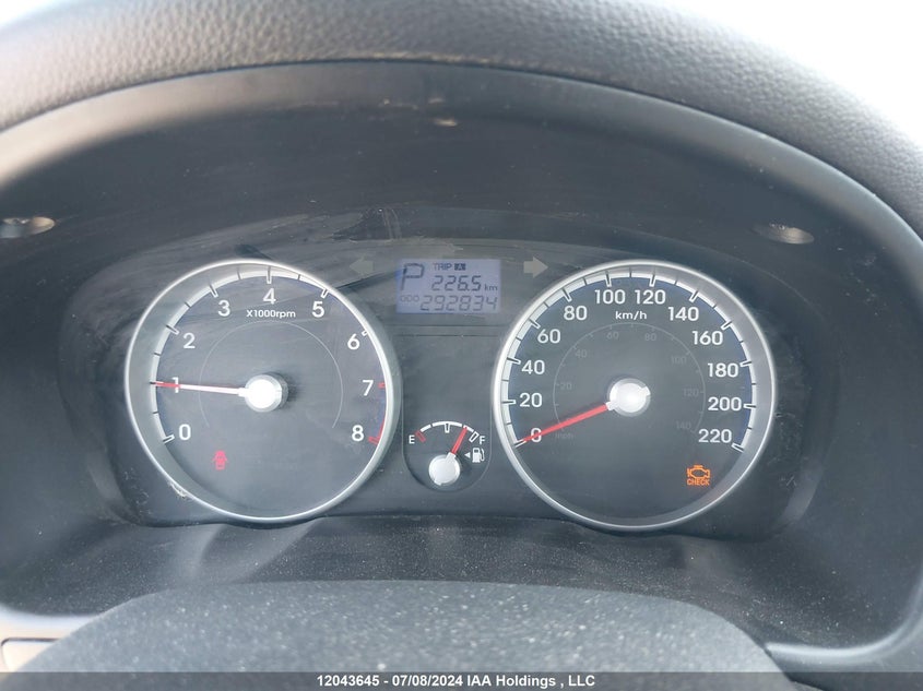 2010 Hyundai Accent Gl VIN: KMHCN4BC9AU480669 Lot: 12043645