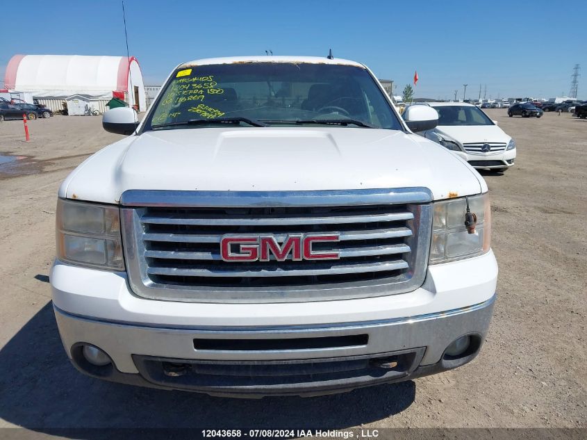 2010 GMC Sierra K1500 Sle VIN: 1GTSKVE3XAZ116869 Lot: 12043658