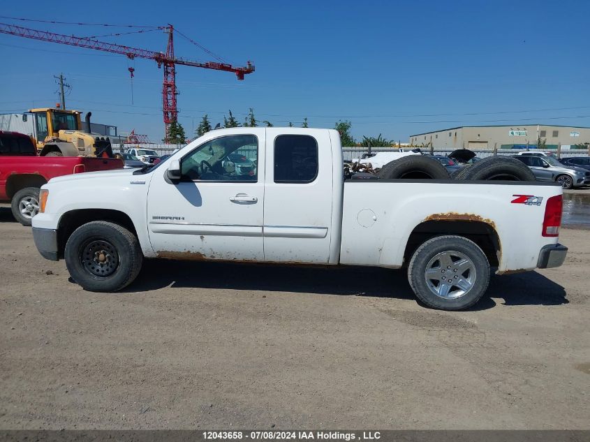 2010 GMC Sierra K1500 Sle VIN: 1GTSKVE3XAZ116869 Lot: 12043658