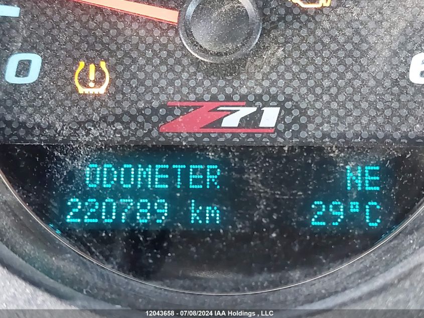 2010 GMC Sierra K1500 Sle VIN: 1GTSKVE3XAZ116869 Lot: 12043658