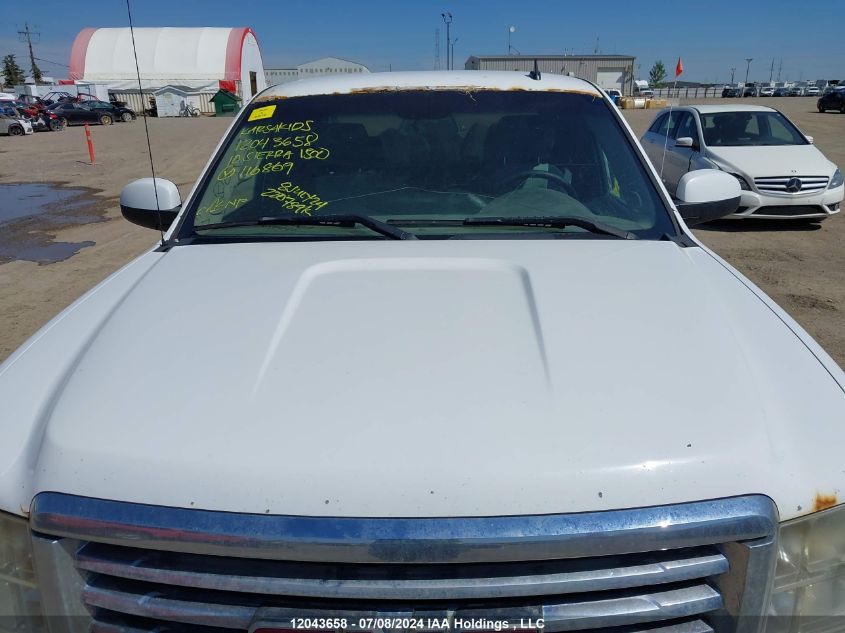 2010 GMC Sierra K1500 Sle VIN: 1GTSKVE3XAZ116869 Lot: 12043658