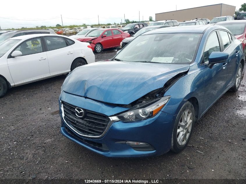 2018 Mazda Mazda3 VIN: JM1BN1V78J1189854 Lot: 12043669