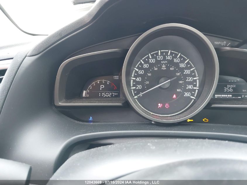 2018 Mazda Mazda3 VIN: JM1BN1V78J1189854 Lot: 12043669