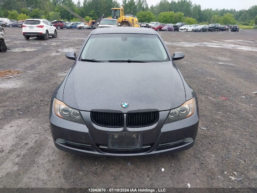 2008 BMW 3 Series VIN: WBAVA33548FV67085 Lot: 12043670