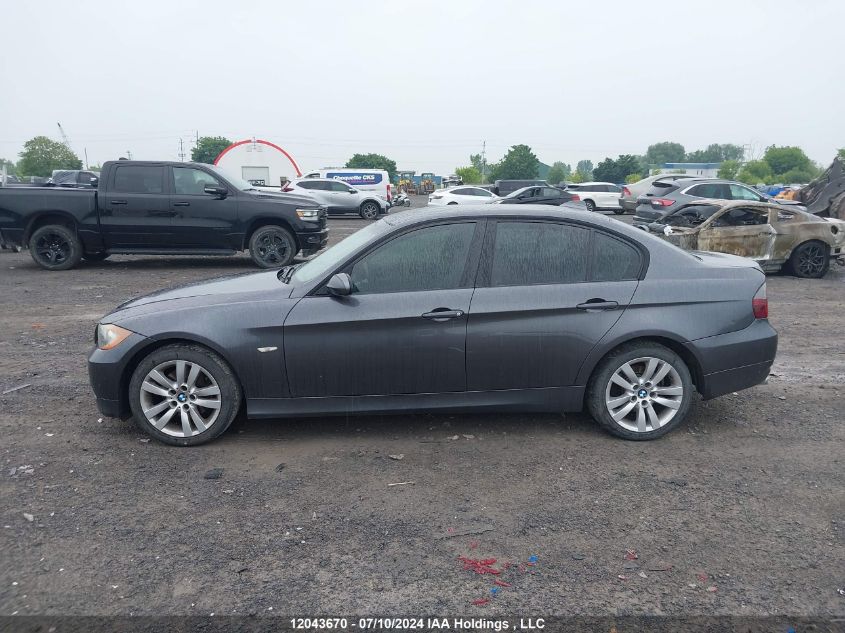 2008 BMW 3 Series VIN: WBAVA33548FV67085 Lot: 12043670