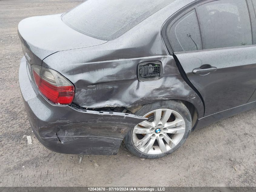 2008 BMW 3 Series VIN: WBAVA33548FV67085 Lot: 12043670
