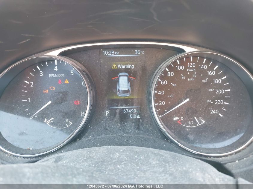 2016 Nissan Rogue VIN: 5N1AT2MT8GC870398 Lot: 12043672