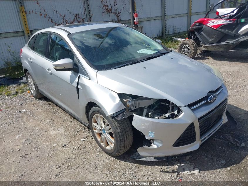 2012 Ford Focus Sel VIN: 1FAHP3H2XCL124176 Lot: 12043676