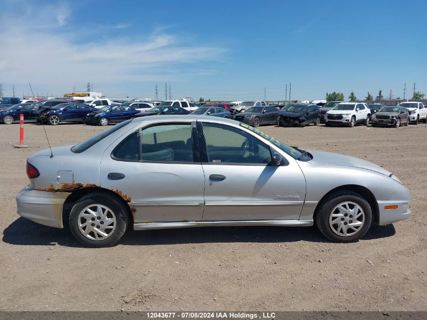 2004 Pontiac Sunfire VIN: 3G2JB52F44S116396 Lot: 12043677