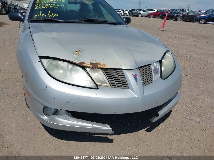 2004 Pontiac Sunfire VIN: 3G2JB52F44S116396 Lot: 12043677