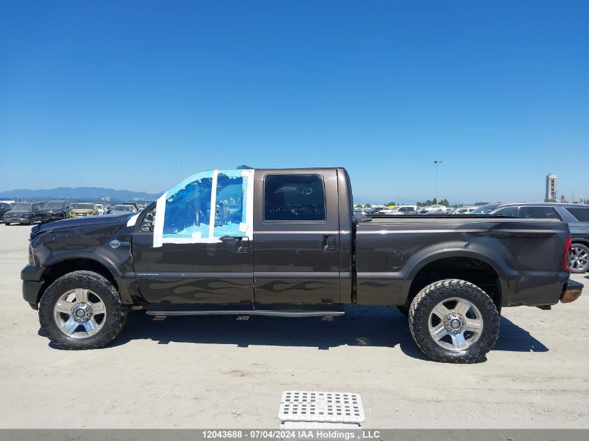 2007 Ford F350 Srw Super Duty VIN: 1FTWW31P17EA61277 Lot: 12043688