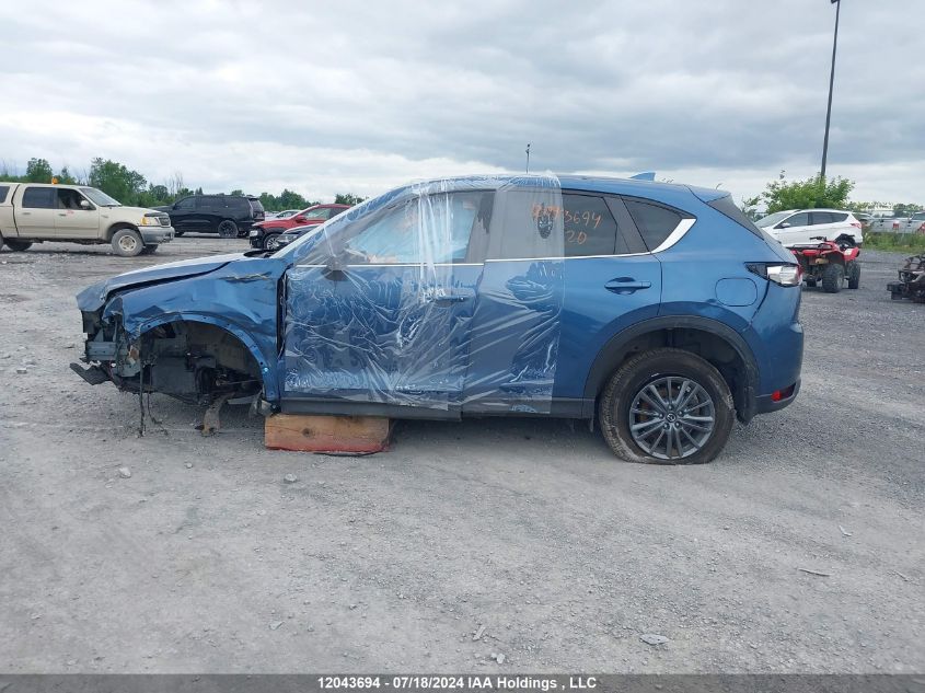 2020 Mazda Cx-5 Touring VIN: JM3KFBCM5L0802315 Lot: 12043694