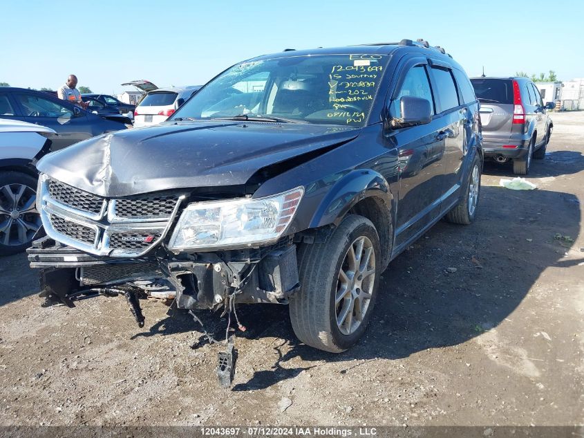 2015 Dodge Journey Sxt VIN: 3C4PDCCG0FT723839 Lot: 12043697