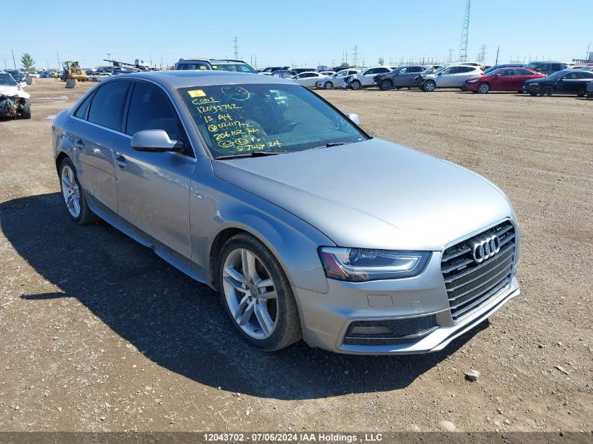 2015 Audi A4 VIN: WAUMFCFLXFN021112 Lot: 12043702