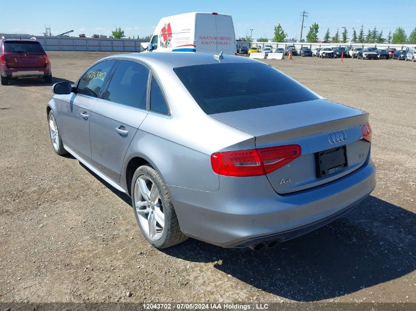 2015 Audi A4 VIN: WAUMFCFLXFN021112 Lot: 12043702