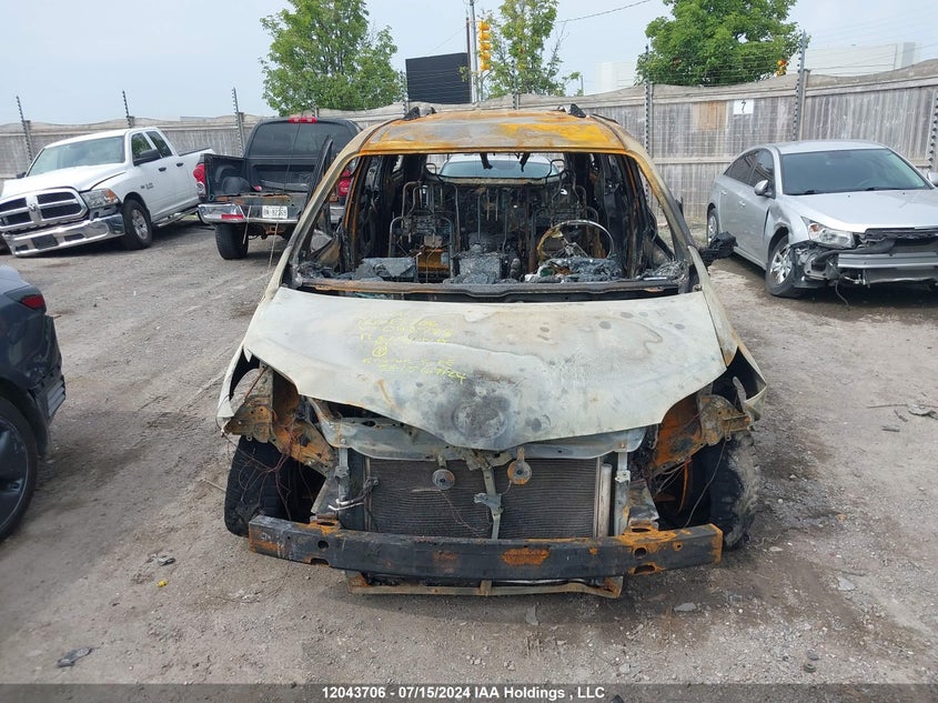 2011 Toyota Sienna Le 8 Passenger VIN: 5TDKK3DC1BS046798 Lot: 12043706