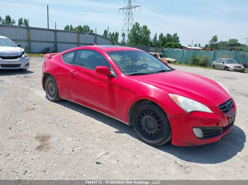 2010 Hyundai Genesis 2.0T Premium VIN: KMHHT6KD5AU008307 Lot: 12043712
