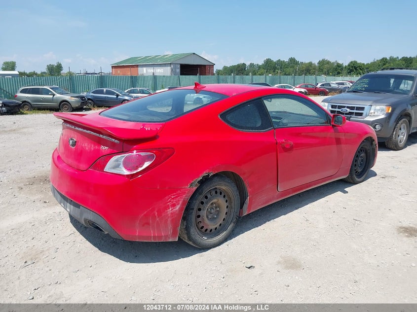 2010 Hyundai Genesis 2.0T Premium VIN: KMHHT6KD5AU008307 Lot: 12043712