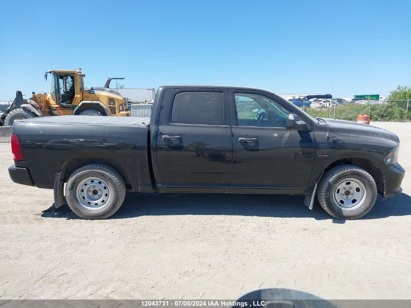 2018 Ram 1500 St VIN: 1C6RR7KT1JS302035 Lot: 12043731