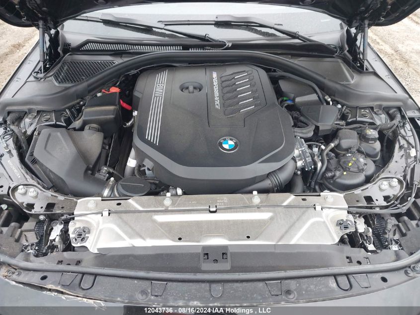 2024 BMW M240Xi VIN: 3MW53CM07R8E53184 Lot: 12043736