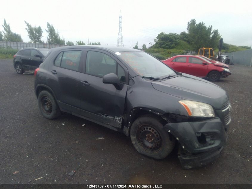 2016 Chevrolet Trax VIN: 3GNCJKSB3GL194211 Lot: 12043737