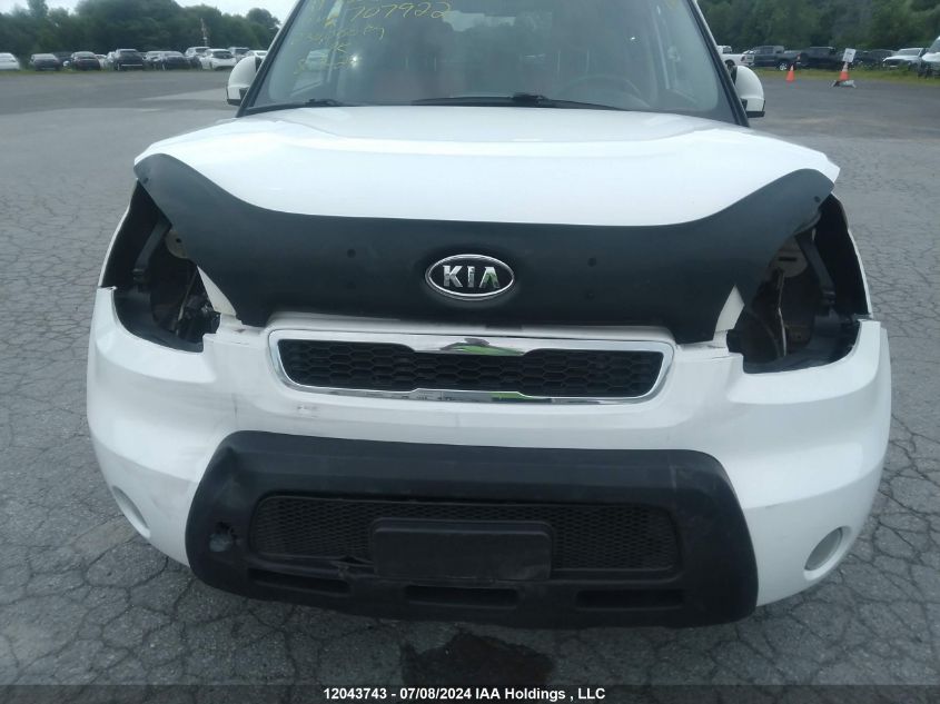2011 Kia Soul VIN: KNDJT2A25B7707922 Lot: 12043743