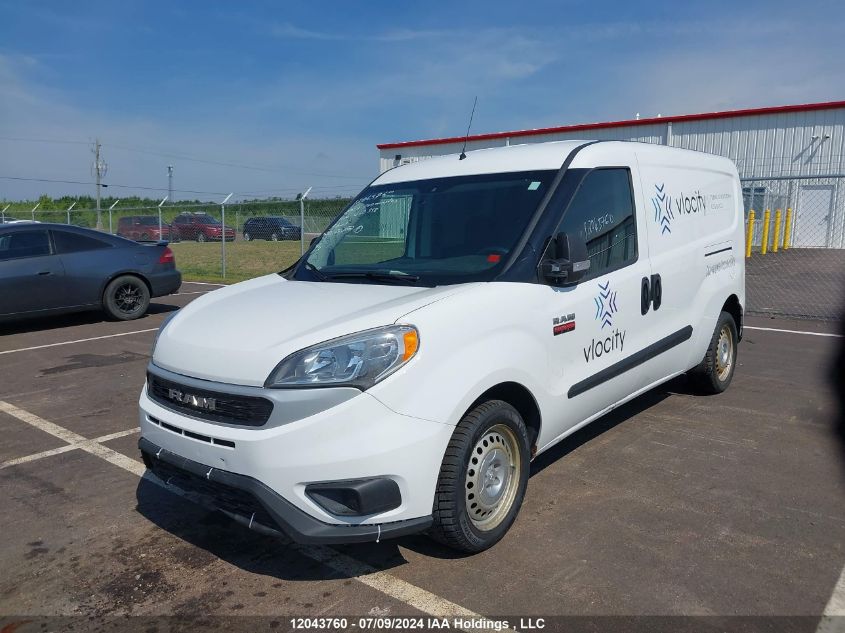 2022 Ram Promaster City Cargo Van VIN: ZFBHRFCB8N6W62358 Lot: 12043760