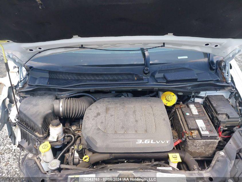 2018 Dodge Grand Caravan Gt VIN: 2C4RDGEG2JR328926 Lot: 12043763