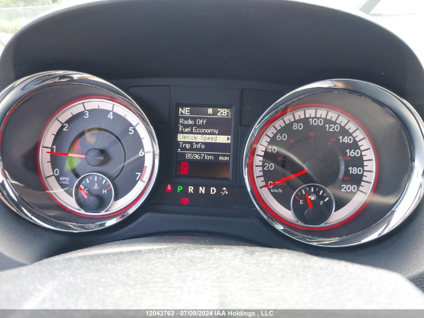 2018 Dodge Grand Caravan Gt VIN: 2C4RDGEG2JR328926 Lot: 12043763