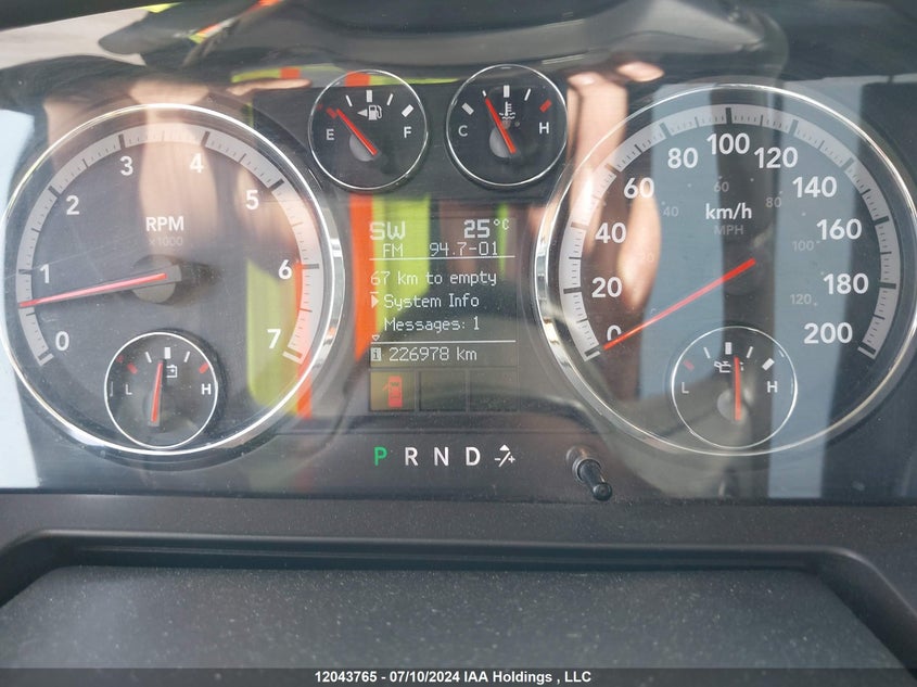 2009 Dodge Ram 1500 Slt/Sport VIN: 1D3HV18T19S818743 Lot: 12043765