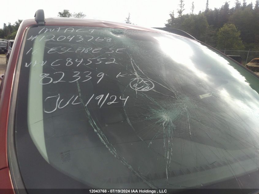 2016 Ford Escape Se VIN: 1FMCU9G98GUC84552 Lot: 12043768