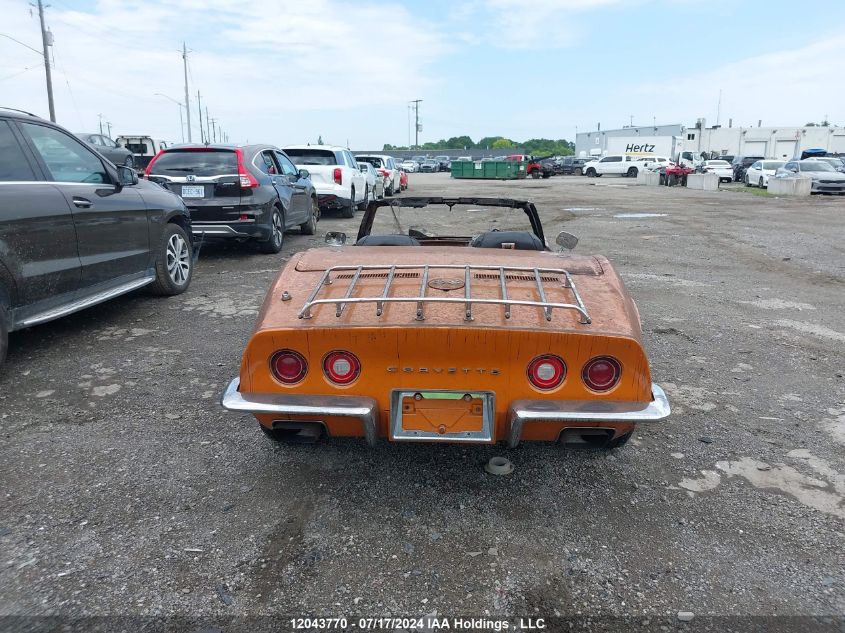 1971 Chevrolet Corvette VIN: 194671S118815 Lot: 12043770