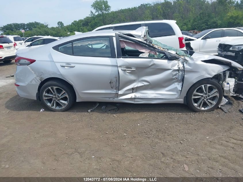 2017 Hyundai Elantra Se/Value/Limited VIN: KMHD84LF8HU172665 Lot: 12043772