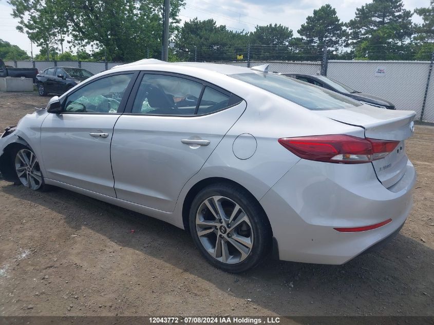 2017 Hyundai Elantra Se/Value/Limited VIN: KMHD84LF8HU172665 Lot: 12043772