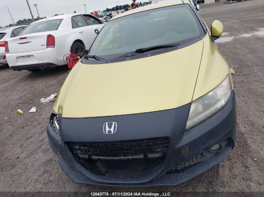 2013 Honda Cr-Z VIN: JHMZF1C62DS800030 Lot: 12043778