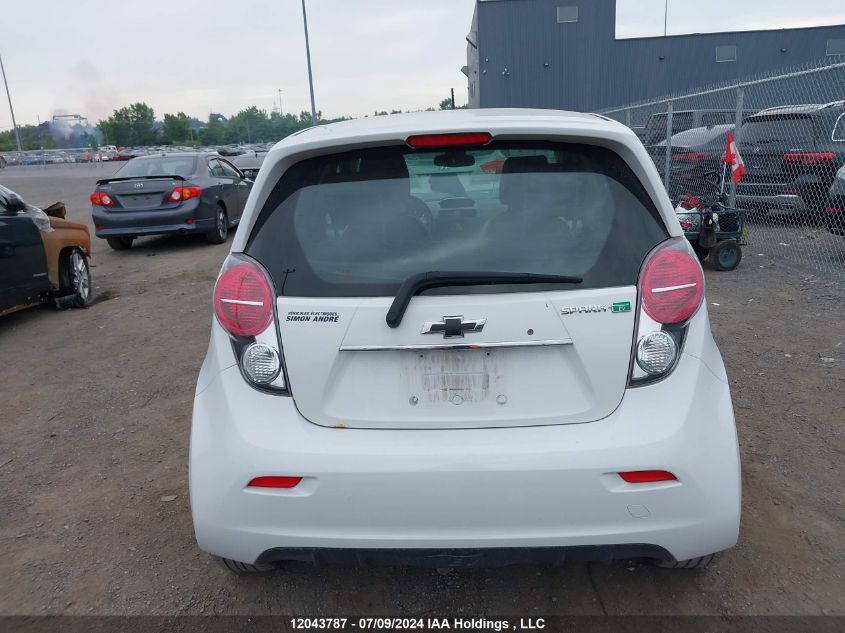 2015 Chevrolet Spark Ev 2Lt VIN: KL8CL6S04FC740042 Lot: 12043787