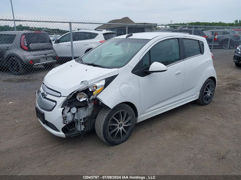 2015 Chevrolet Spark Ev 2Lt VIN: KL8CL6S04FC740042 Lot: 12043787