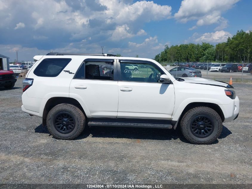 2018 Toyota 4Runner Sr5 VIN: JTEBU5JR1J5532607 Lot: 12043804