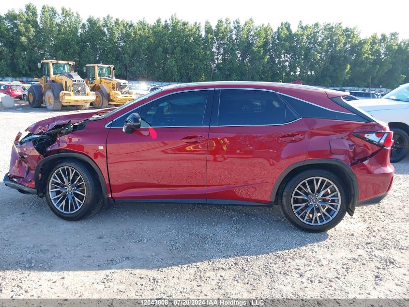 2018 Lexus Rx 350/Base/F Sport VIN: 2T2BZMCA3JC163447 Lot: 12043808