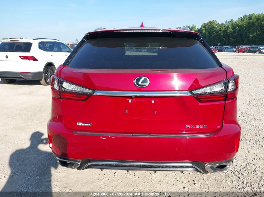 2018 Lexus Rx 350/Base/F Sport VIN: 2T2BZMCA3JC163447 Lot: 12043808
