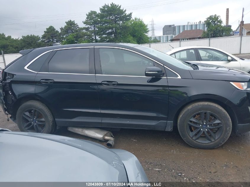 2017 Ford Edge Sel VIN: 2FMPK4J92HBB85042 Lot: 12043809