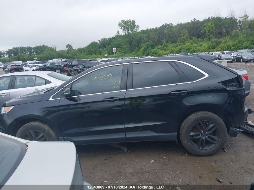 2017 Ford Edge Sel VIN: 2FMPK4J92HBB85042 Lot: 12043809