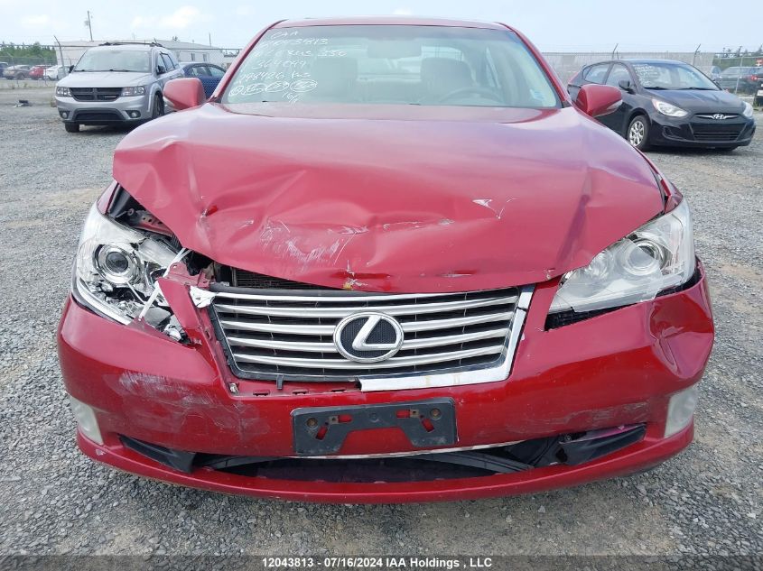 2010 Lexus Es 350 350 VIN: JTHBK1EG6A2364099 Lot: 12043813