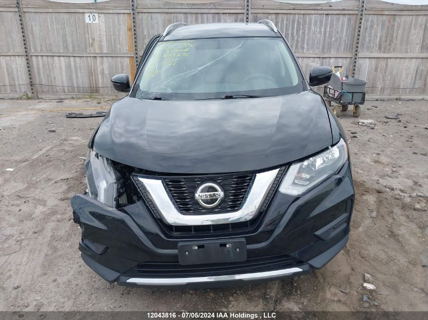 2019 Nissan Rogue S/Sl/Sv VIN: 5N1AT2MT7KC820276 Lot: 12043816