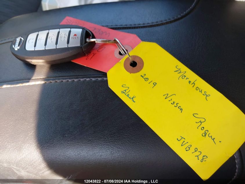 2019 Nissan Rogue VIN: 5N1AT2MV0KC835803 Lot: 12043822