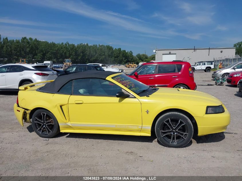 2001 Ford Mustang VIN: 1FAFP444X1F205999 Lot: 12043823