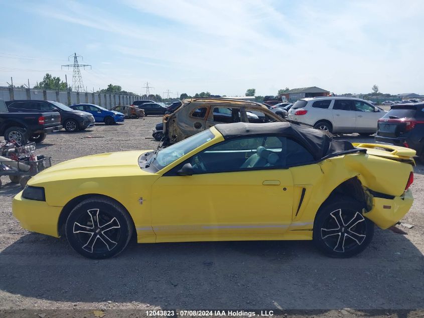 2001 Ford Mustang VIN: 1FAFP444X1F205999 Lot: 12043823