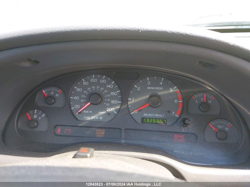 2001 Ford Mustang VIN: 1FAFP444X1F205999 Lot: 12043823