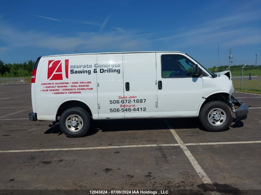 2018 Chevrolet Express VIN: 1GCWGAFB1J1335820 Lot: 12043824