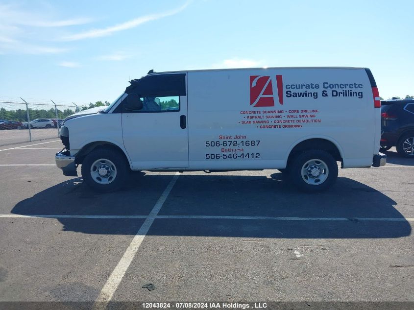 2018 Chevrolet Express VIN: 1GCWGAFB1J1335820 Lot: 12043824